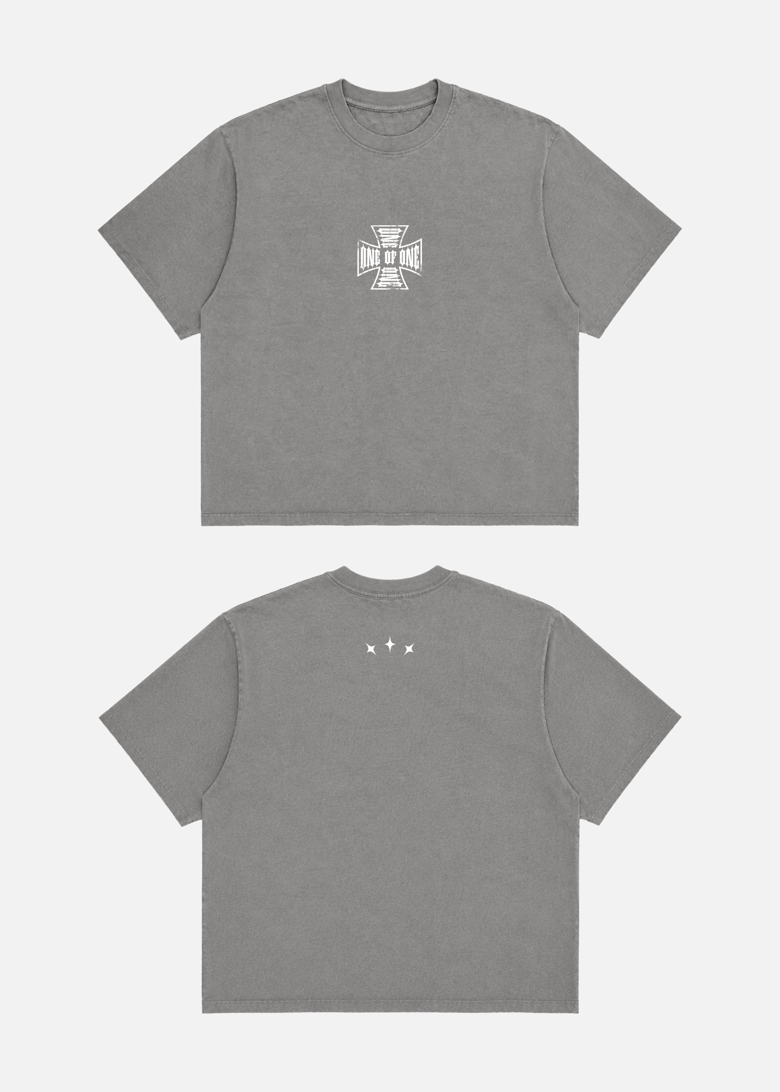 One of One Iron Cross T-Shirt (Gray)