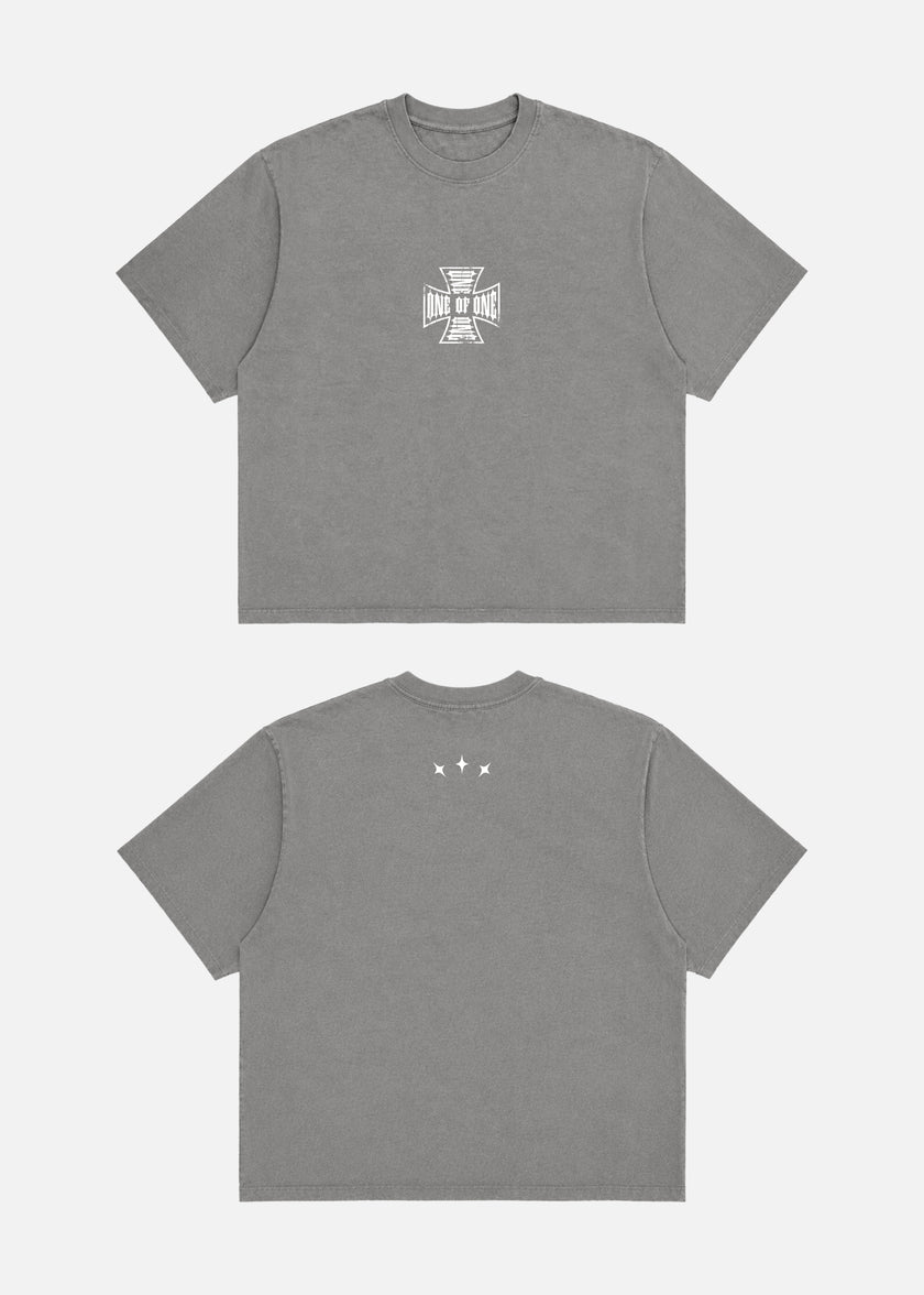 One of One Iron Cross T-Shirt (Gray)