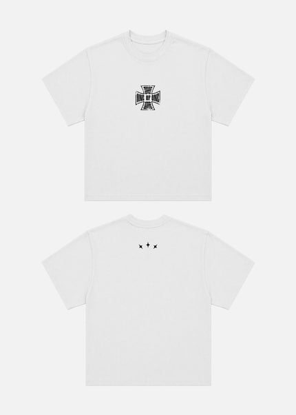 One of One Iron Cross T-Shirt (White)
