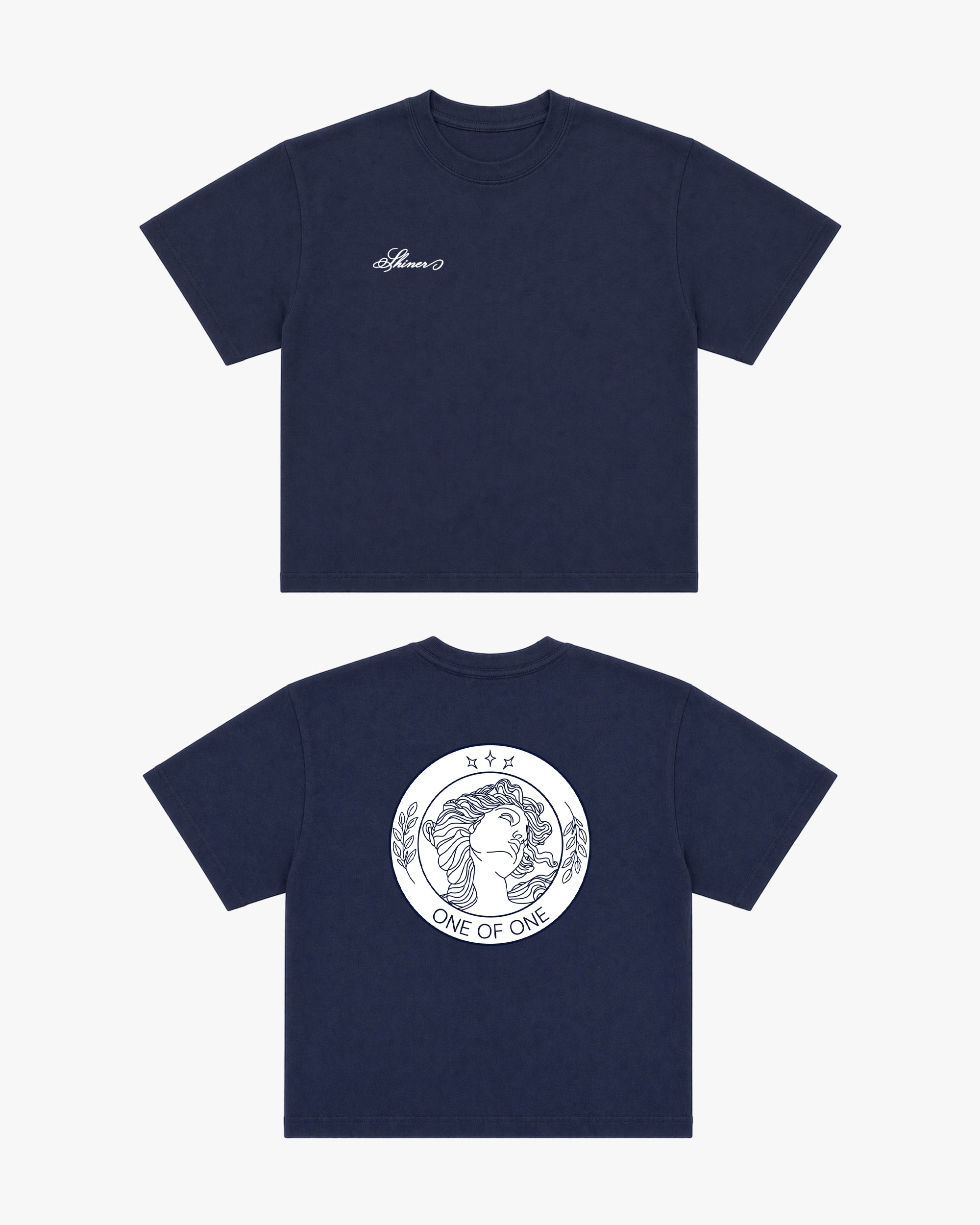 Script Coin T-Shirt (Navy)