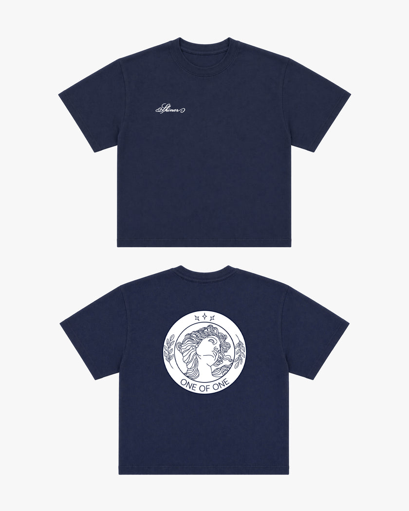 Script Coin T-Shirt (Navy)