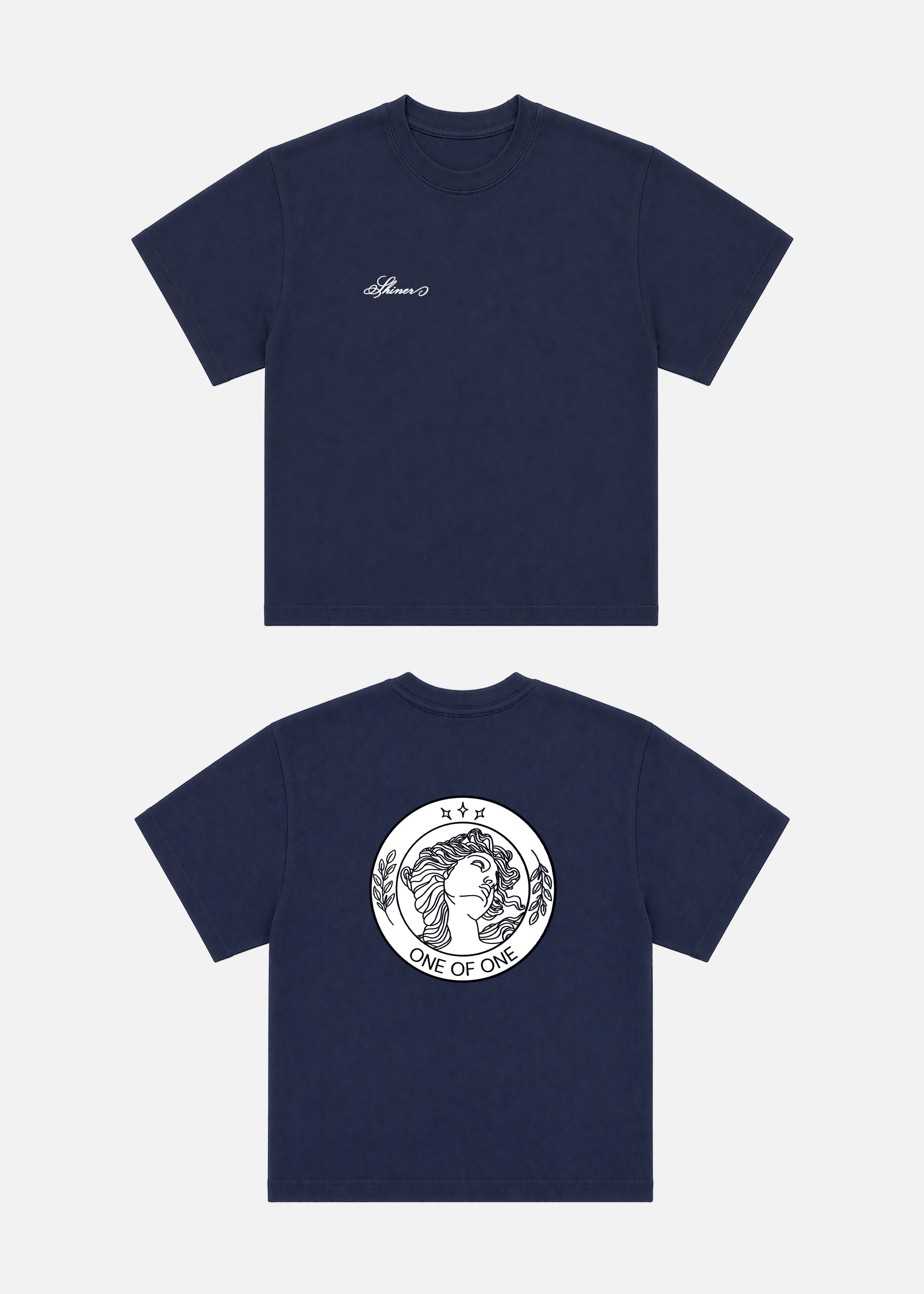 Script Coin T-Shirt (Navy)