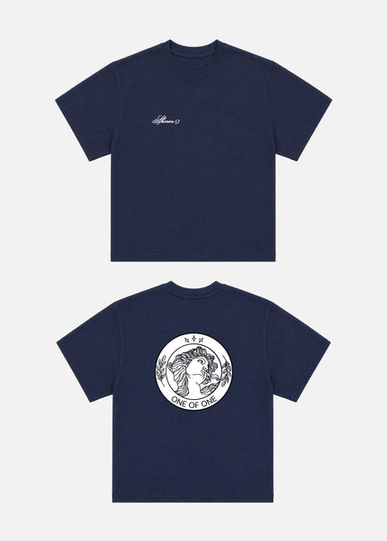 Script Coin T-Shirt (Navy)