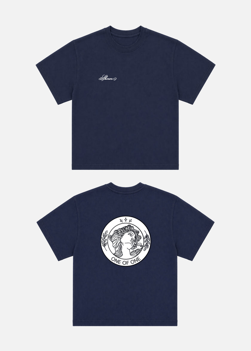 Script Coin T-Shirt (Navy)