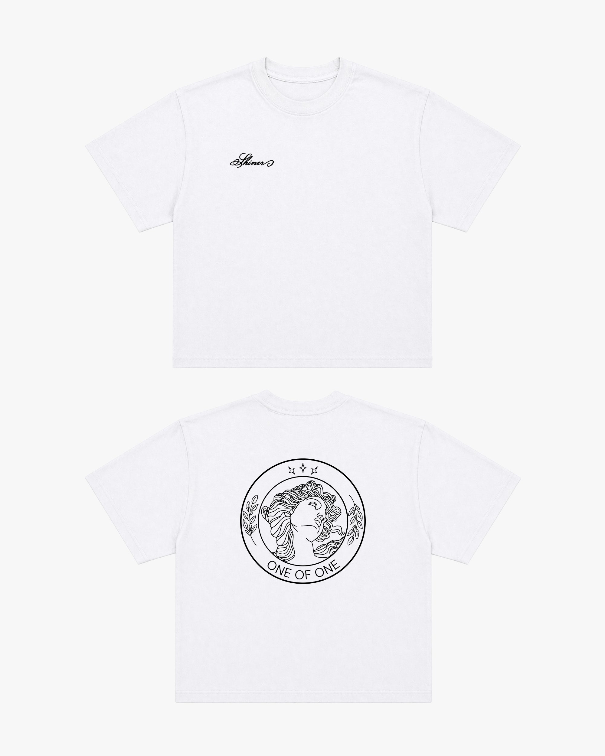 Script Coin T-Shirt (White)