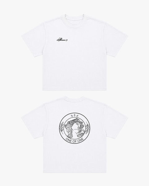 Script Coin T-Shirt (White)