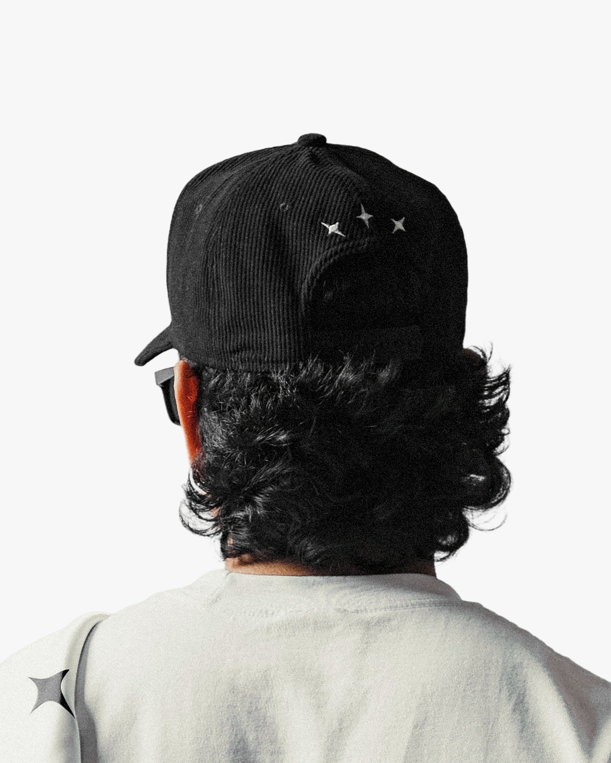 S Script Corduroy Snapback