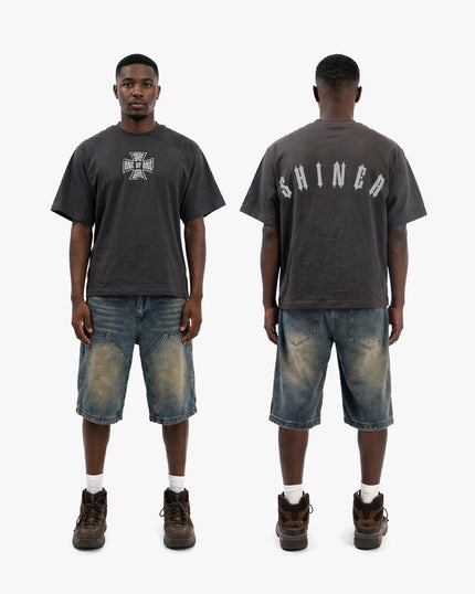One of One Iron Cross T-Shirt (Smoke)