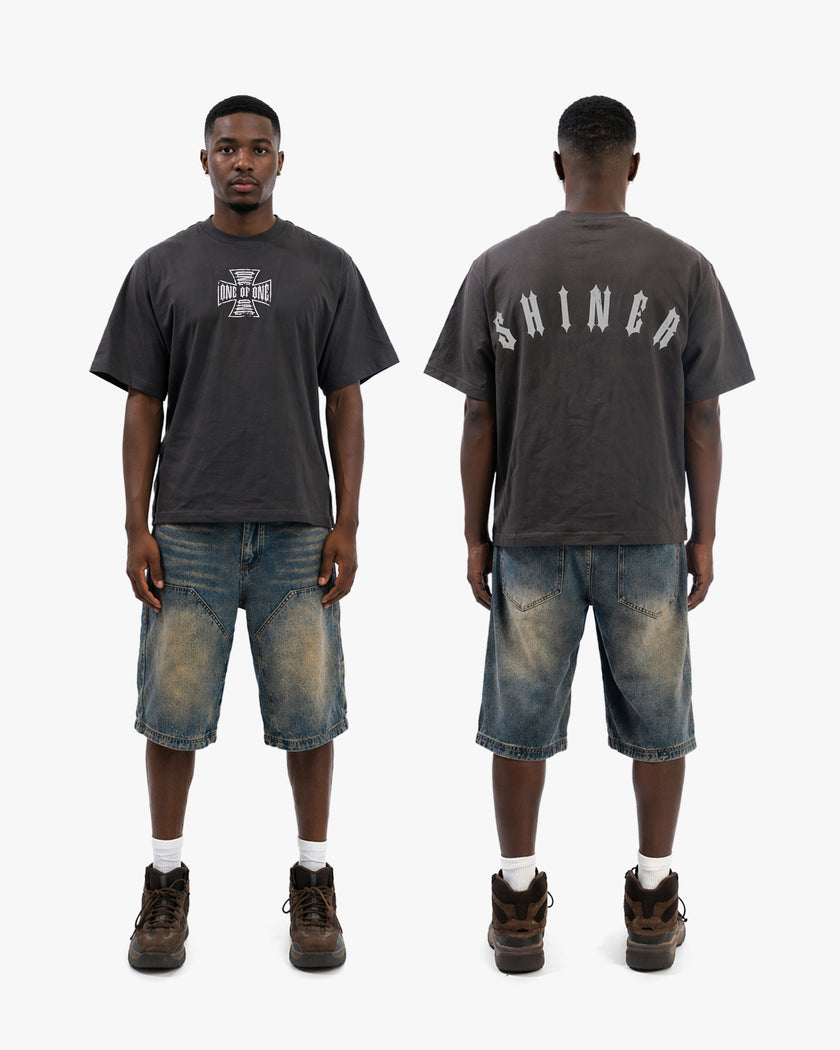 One of One Iron Cross T-Shirt (Smoke)